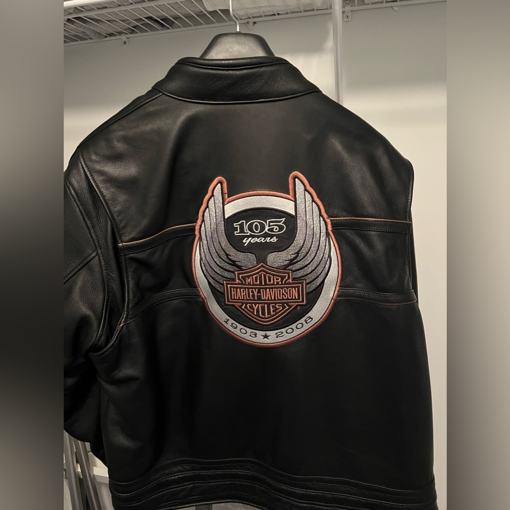 Harley Davidson 105th Anniversary Leather Jacket